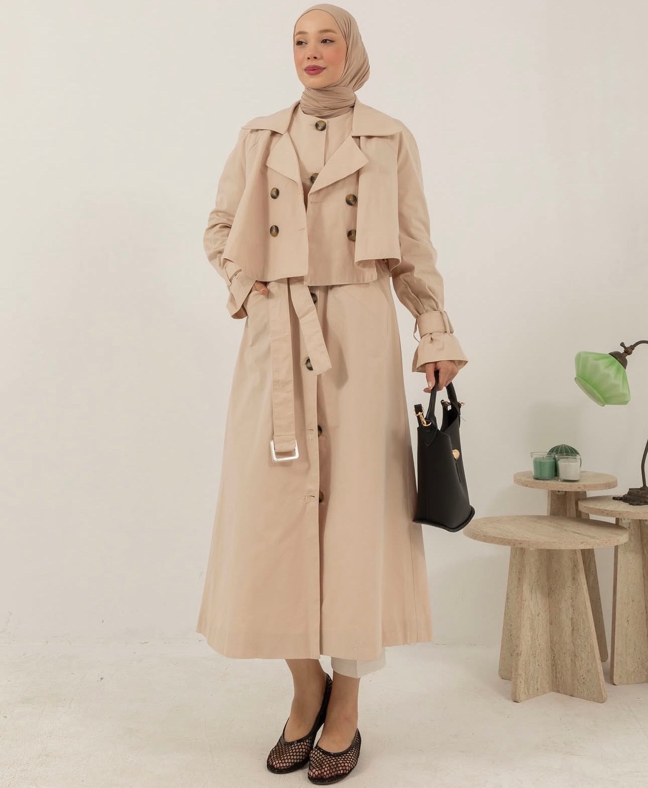 ترانشكوت قطعتين