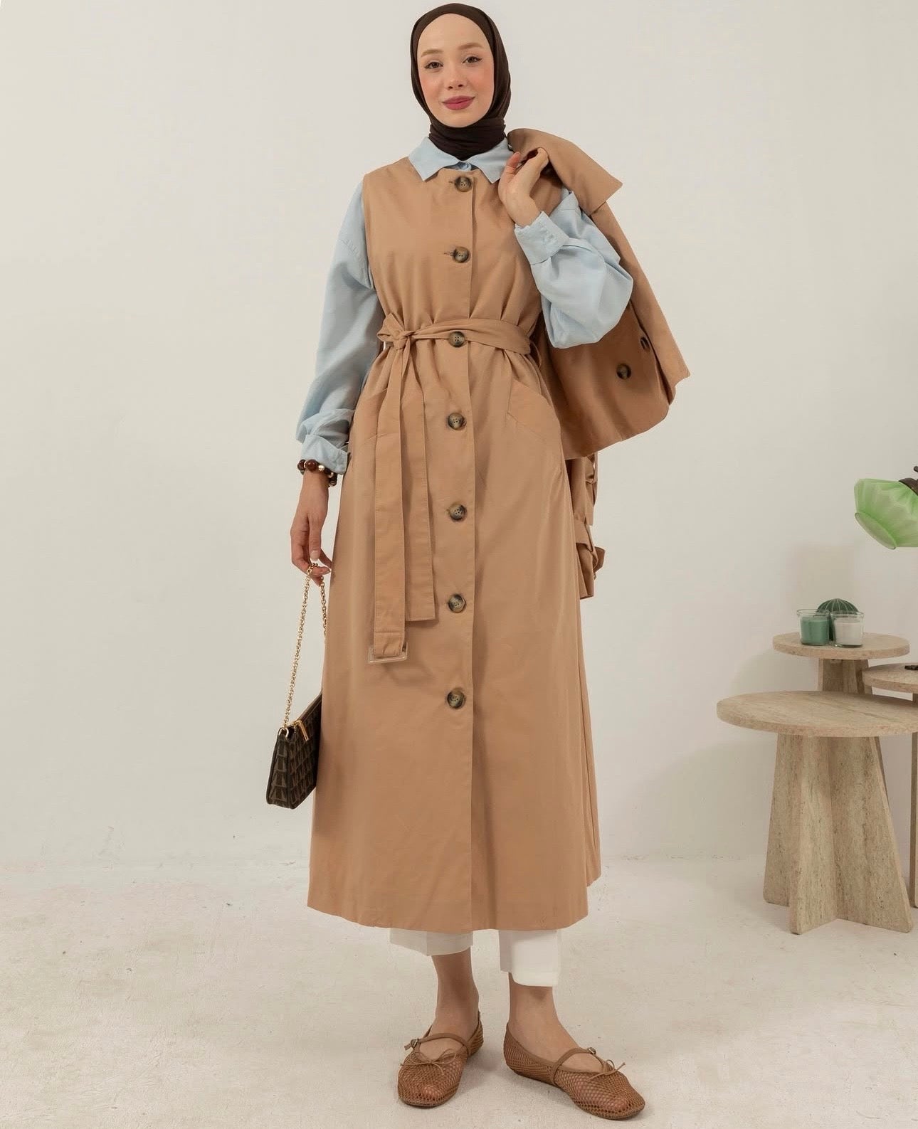 ترانشكوت قطعتين