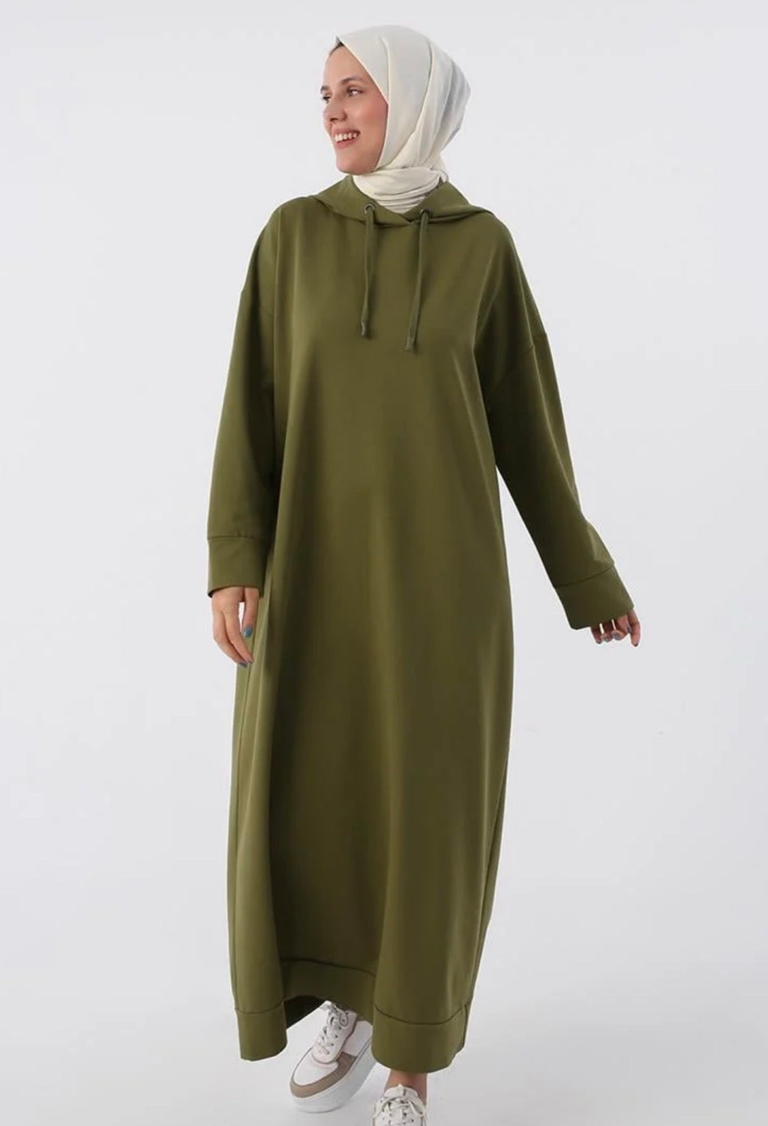 فستان رياضي طويل اوفر سايز
